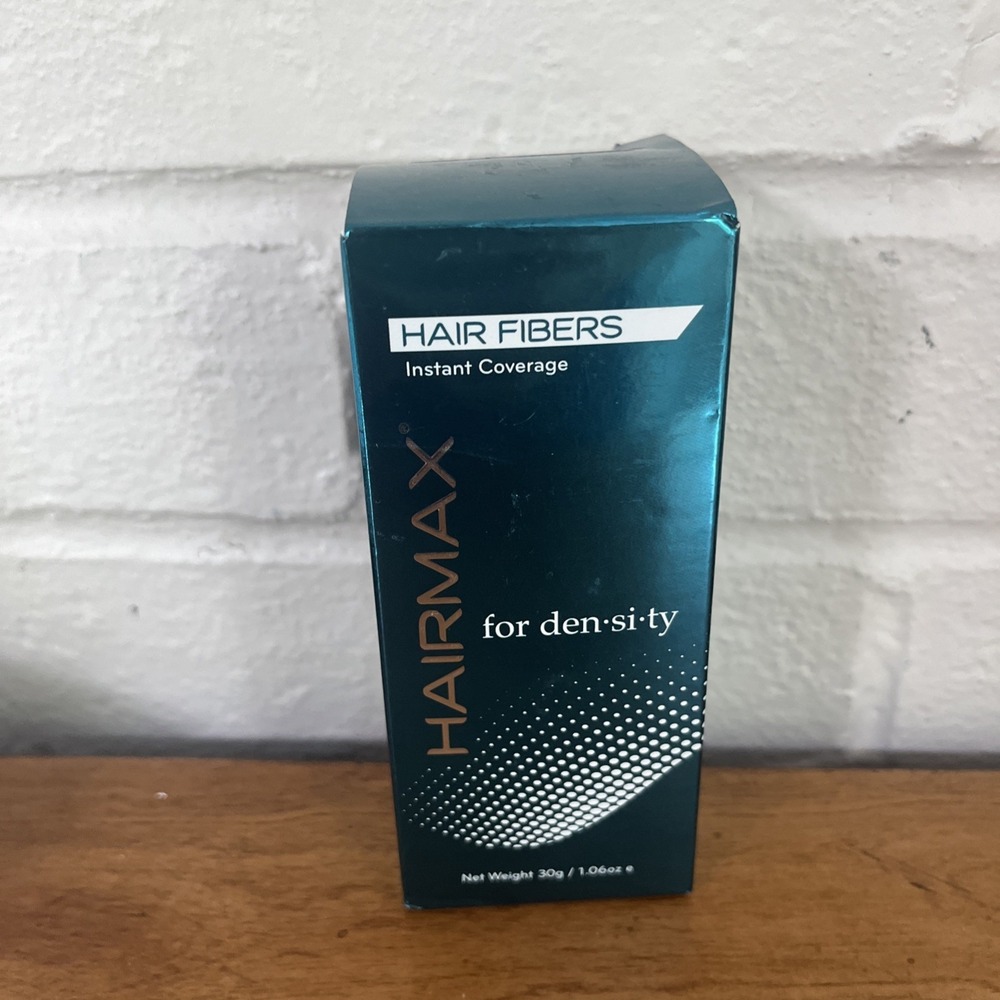 HairMax Hair Fibers Gray Instant‎ Coverage Density 30 Gram 1.06 oz Gray color